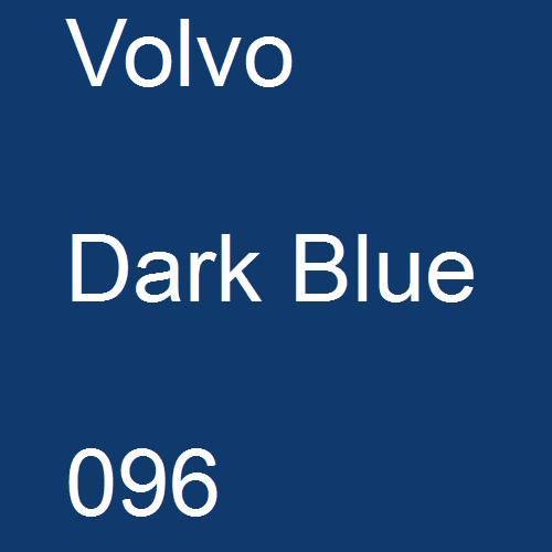 Volvo, Dark Blue, 096.